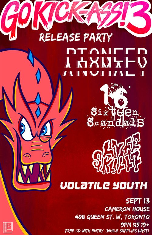 Pioneer Anomaly / Sixteen Scandals / LYFE SK!LLZ / Volatile Youth