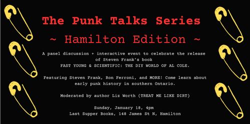 The Punk Talk series - Hamilton edition