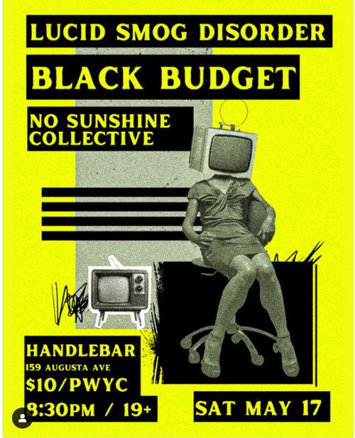 Lucis Smig Disorder / Black Budget / No Sunshine Collective