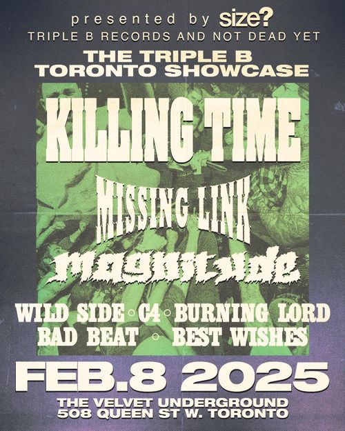 Killing Time / Missng Link / Magnitude / Wild Side / C4 / Burning Lord / Bad Beat / Best Wishes