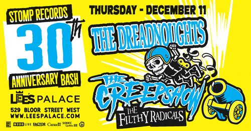 Dreadnoughts / Creepshow / The Filthy Radicals