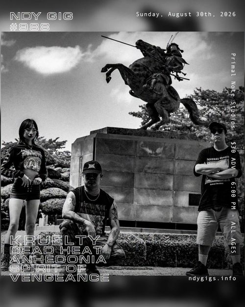 Kruelty / Dead Heat / Annedonia / Spirit of Vengeance (NDY #987)