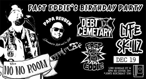 Papa Reuben / Debt Cemetary / Lyfe Sk!llz / Fast Eddie