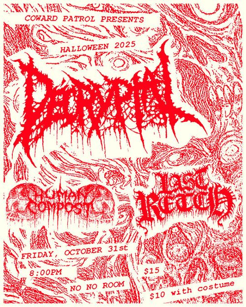 HALLOWEEN 2025: DÉCRYPTAL / LAST RETCH / HUMAN COMPOST
