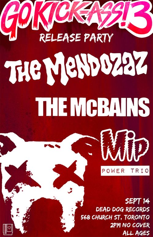 The Mendozaz / The McBains / Mip Power Trio