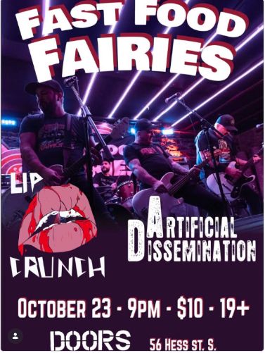 Fast Food Fairies / Lip Crunch / Artificial Dissemination
