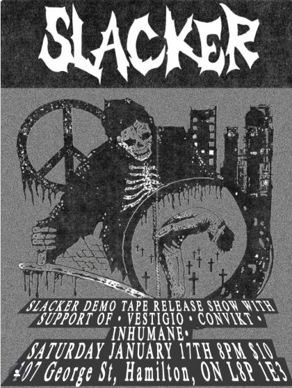 Slacker Demo tape release show