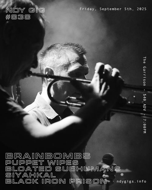 Brainbombs / Puppet Wipes / Bloated Subhumans /  Siyahkal / (NDY 838)