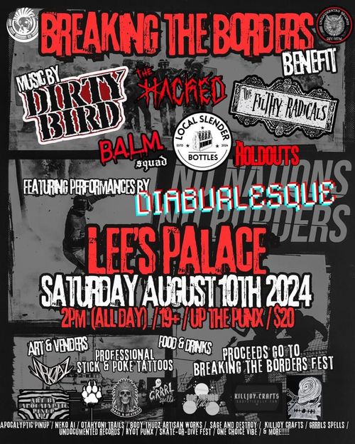 Dirty Bird / The Filthy Radicals / The World Famous Tallboys / B.A.L.M. Squad / The Hacked