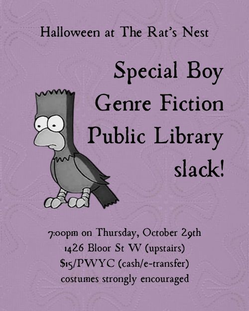 Special Boy/Genre Fiction/Public Library/slack!