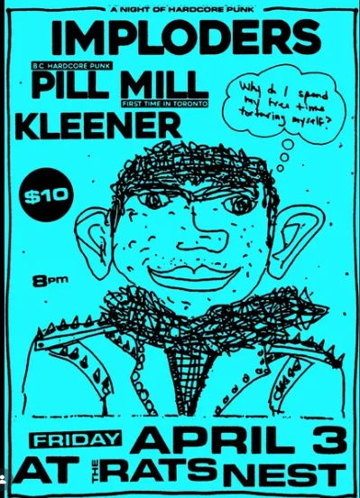Imploders - Pill Mill (BC) - Kleener
