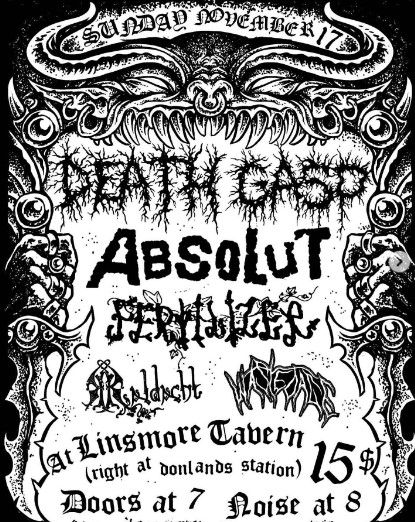 Death Gasp / Absolut / Fertilizer / Wasted Age