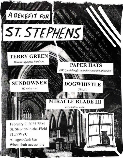 St. Stephens Benefit Show