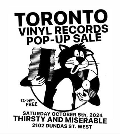 Toronto Vinyl Pop Up Sale