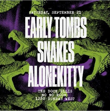 Early Tombs / Snakes / Alonekitty