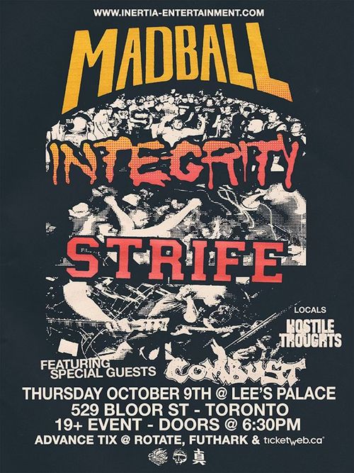 Madball / Integrity / Strife / Hostile Thoughts