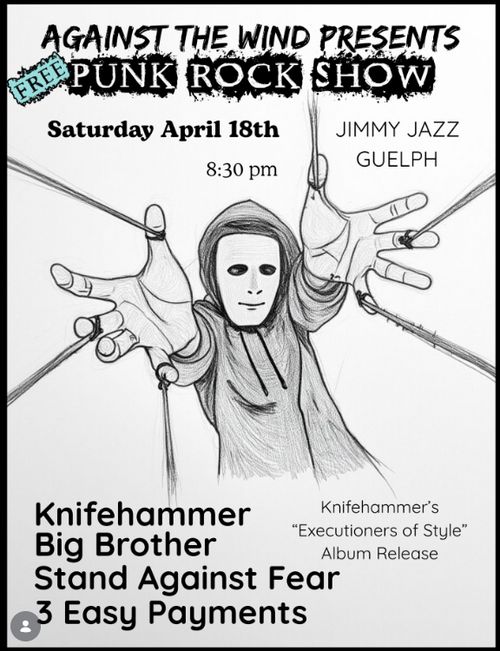 Knifehammer / Big Brother / Stand Against Fear / 3 Easy Payments