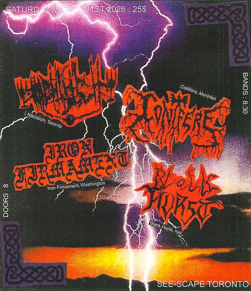 Nächtlich / Conifère / Iron Firmament / Black Hurst