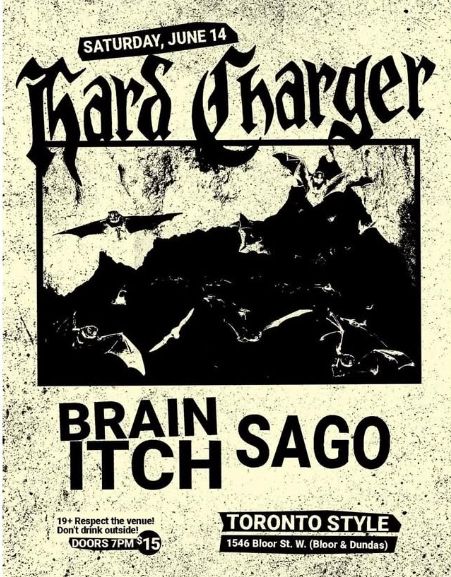 Hard Charger / Brain Itch / 
