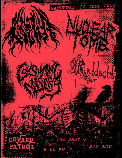 GOETIA + NUCLEAR TOMB + MALDACHT + CONSUMING MISERY