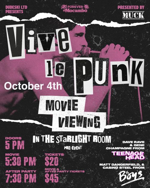 Vive Le Punk screening
