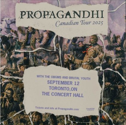 Propagandhi / OBGMs / Brutal Youth