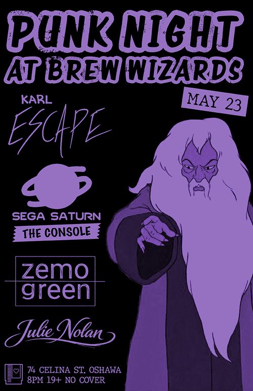 Karl Escape / Sega Saturn The Console / Zemo Green / Julie Nolan