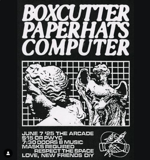 Boxcutter / Paper Hats / Computer