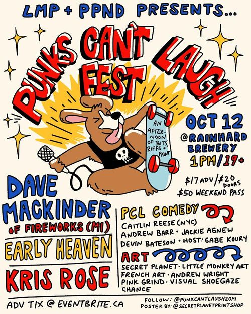 PUNX CAN’T LAUGH FEST @ RAINHARD 