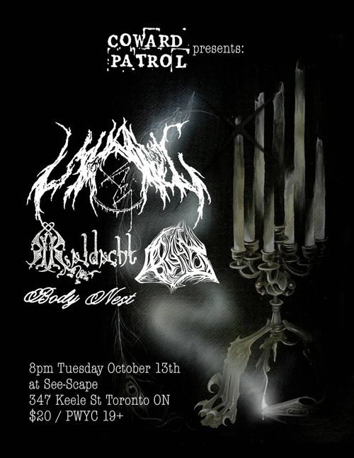Unyielding Love (Ireland) + Maldacht + Body Nest + Arktheos