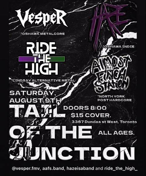 Vesper / Hape / Ride the High / Almost at Finch Station