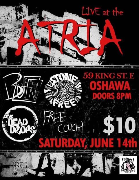 FREE COUCH AND FRIENDS LIVE AT THE OL' GREASY (THE ATRIA)