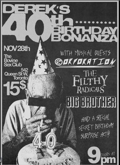 Derek's 40th Birthday Bonanza