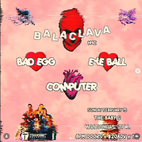 Balaclava / Bad Egg / Eyeball / Computer