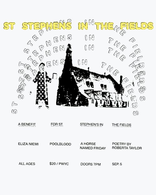 St Stephen's Benefit: Eliza Niemi / poolblood / A Horse Named Friday