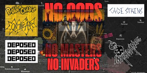 No Gods No Masters No Invaders - a punk benefit for Ukraine