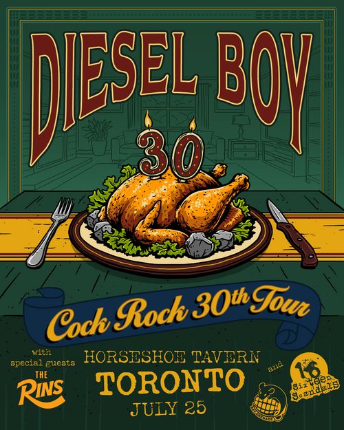 DIESEL BOY - 30 YEARS OF COCKROCK