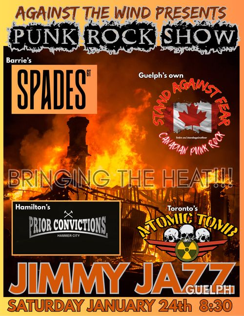 Spades GT/ Stand Against Fear/ Prior Convictions/ Atomic Tomb