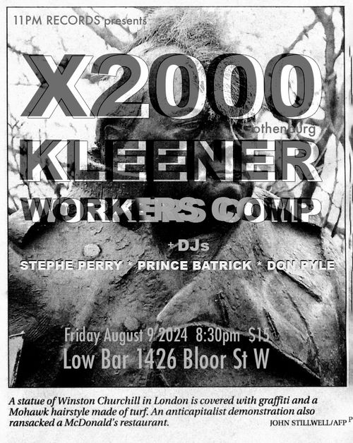 X2000 (Gothenburg) / Kleener / Workers Comp 