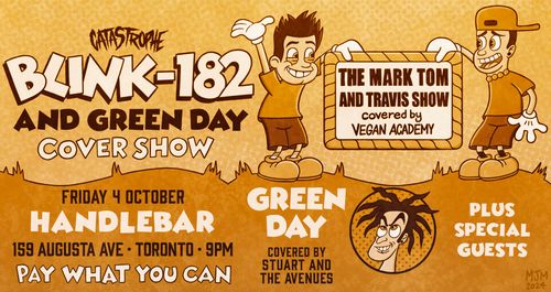 Blink-182 / Green Day cover show + The Mendozaz and Fast Eddie