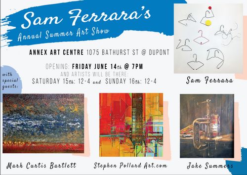 Sam Ferera's Annual Summer Art Show