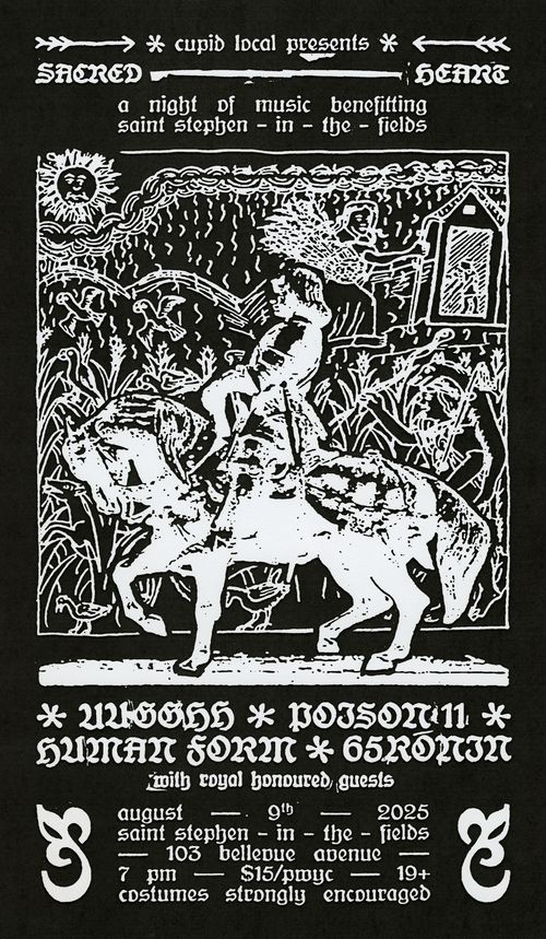 UUGGHH / POISON 11 / Human Form / 65RŌNIN @ St. Stephen's