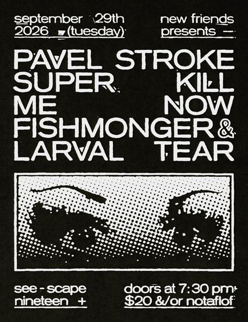 Pavel Stroke / Super Kill Me Now / Fishmonger / Larval Tear