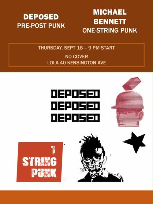 Deposed and One-String Punk at LOLA