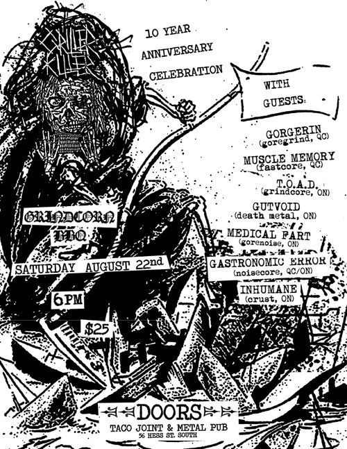 GRILLER KILLER 10 YEAR ANNIVERSARY 