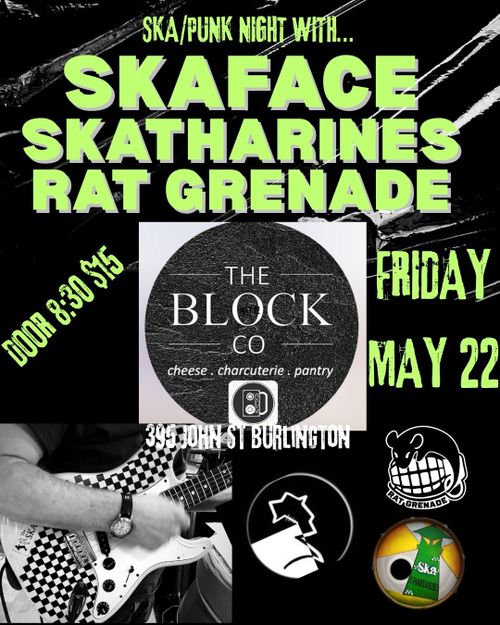 Burly Ska W/SkaFace, Skatharines & Rat Grenade