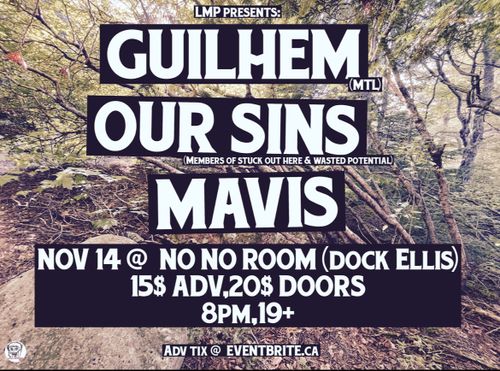 Guilhem & Bomboo Bones / Our Sins / Mavis