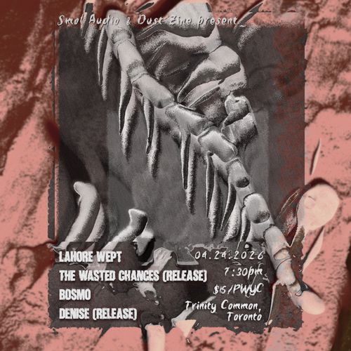 Smol Audio & Dust Zine present: Lahore Wept, Faiyaz & the Wasted Chances, BOSMO, DENISE