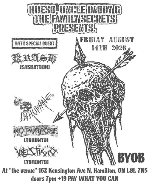 Krash / Inhumane / No Purpose / Vestigio